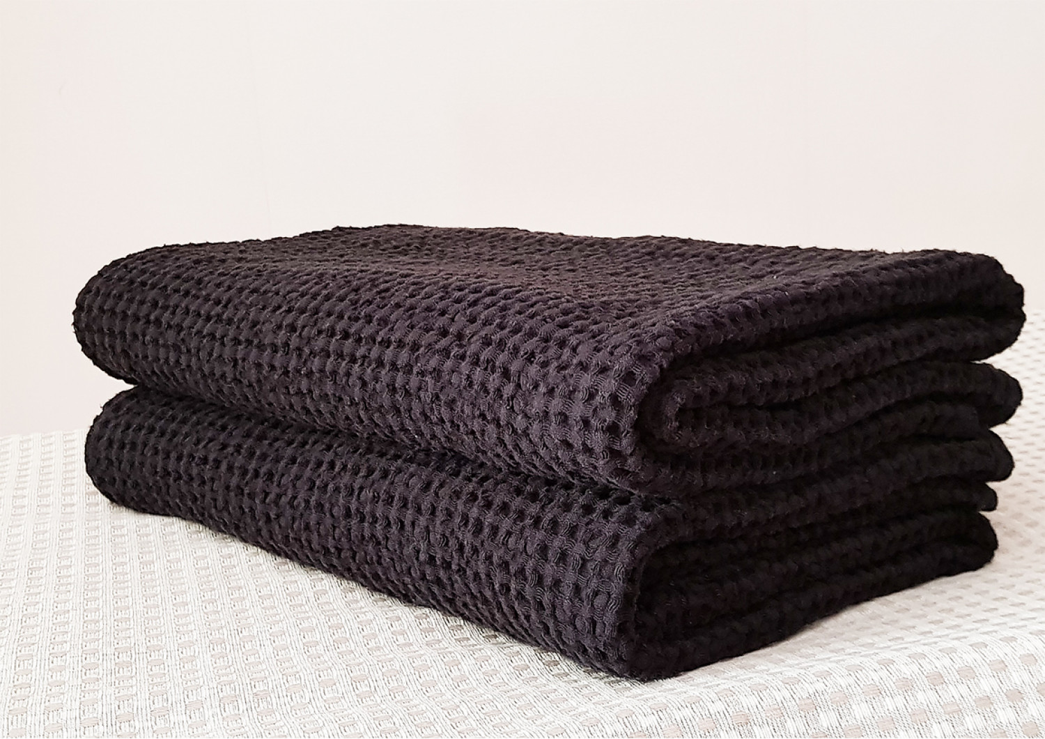 100 linen bath towel BT08BLACK